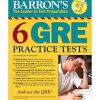 کتاب Barrons 6 GRE Practice Test