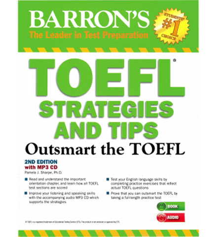 کتاب Barron's TOEFL Strategies and Tips