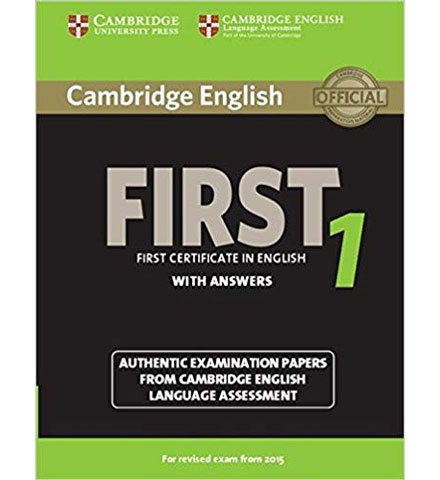 کتاب Cambridge English First 1 with Answers 2014