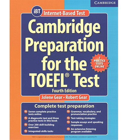 کتاب Cambridge Preparation for TOEFL