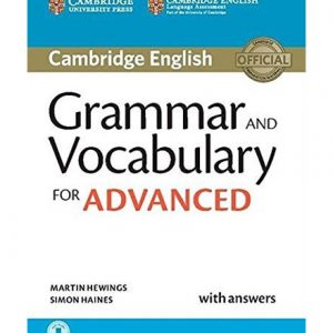 کتاب Grammar and Vocabulary for Advanced