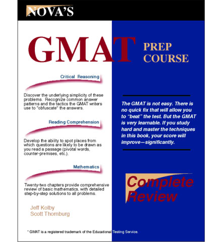 کتاب Nova's GMAT Prep Course