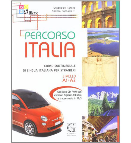 کتاب آموزش زبان ایتالیایی Percorso Italia A1-A2