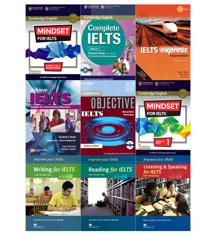 دانلود مجموعه کتاب های آمادگی برای آزمون IELTS سطح متوسط