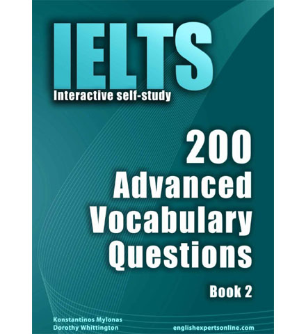 دانلود کتاب IELTS interactive self study 200 advanced vocabulary questions