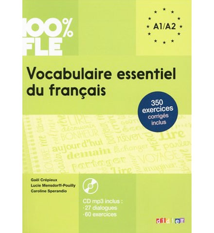 دانلود کتاب 100% FLE Vocabulaire Essentielle A1-A2