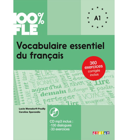 دانلود کتاب 100% FLE Vocabulaire Essentielle A1