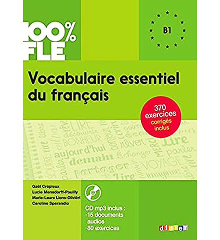 دانلود کتاب 100% FLE Vocabulaire Essentielle B1