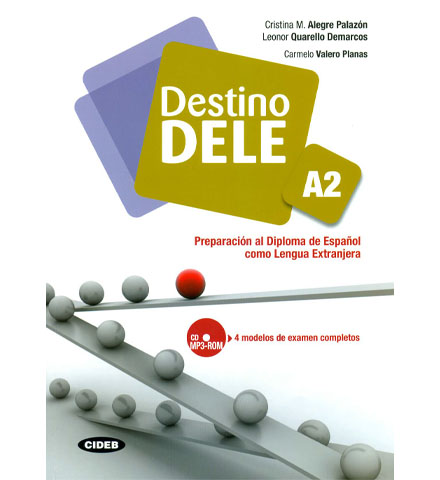 دانلود فایل کتاب آموزش اسپانیایی Destino.DELE.A2