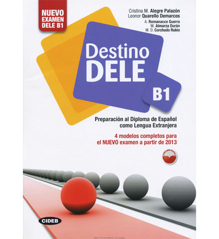 دانلود فایل کتاب اسپانیایی Destino.DELE.B1