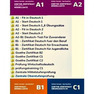 دانلود PDF کتاب آلمانی Goethe Zertifikat Modellsätze A1-C2