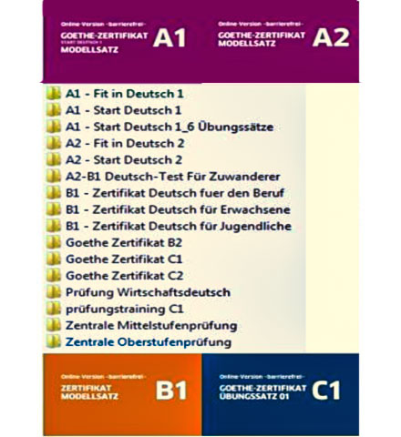 دانلود PDF کتاب آلمانی Goethe Zertifikat Modellsätze A1-C2