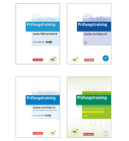 دانلود پکیج PDF کتاب آلمانی Prüfungstraining Goethe-Zertifikat