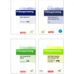 دانلود پکیج PDF کتاب آلمانی Prüfungstraining Telc Deutsch