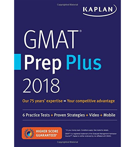 فایل کتاب Kaplan GMAT Prep Plus 2018