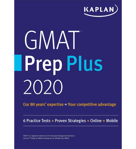 فایل کتاب Kaplan GMAT Prep Plus 2020