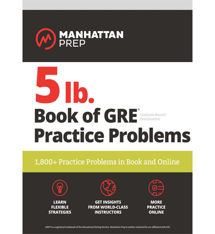 فایل کتاب Manhattan Prep 5 Lb. Book of Gre Practice Problems