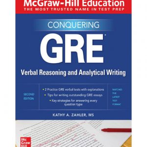 فایل کتاب McGraw-Hill Education conquering gre verbal reasoning and analytical writing 2020