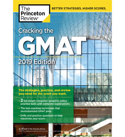 فایل کتاب The Princeton Review Cracking the GMAT 2019 Edition