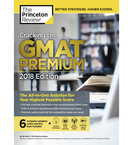 فایل کتاب The Princeton Review Cracking the GMAT Premium Edition 2018