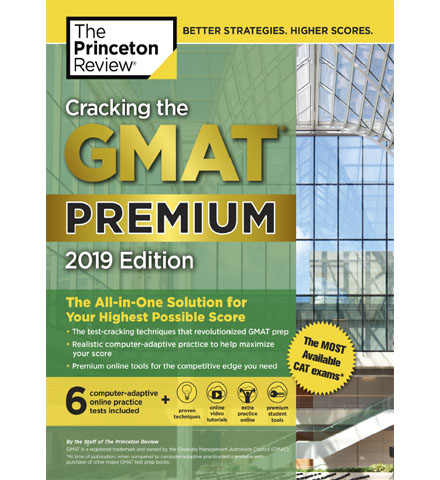 فایل کتاب The Princeton Review Cracking the GMAT Premium Edition 2019