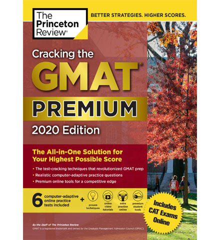 فایل کتاب The Princeton Review Cracking the GMAT Premium Edition 2020