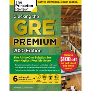 فایل کتاب The Princeton Review - Cracking the GRE Premium Edition with 6 Practice Tests 2020
