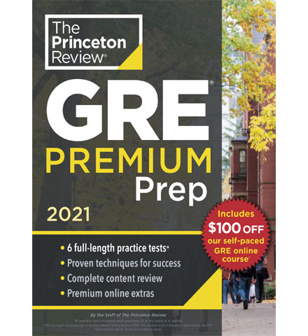 فایل کتاب The Princeton Review - GRE Premium Prep 2021