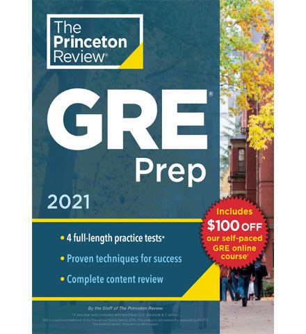 فایل کتاب The Princeton Review - GRE Prep 2021