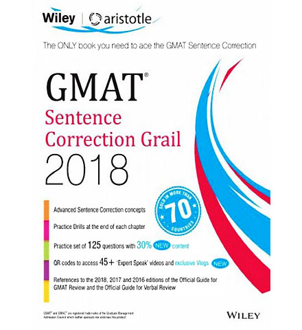 فایل کتاب Wiley's GMAT Sentence Correction Grail 2018