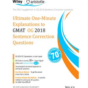 فایل کتاب Wiley's Ultimate One-Minute Explanations to GMAT OG 2018 Sentence Correction