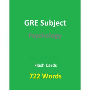 فایل کتاب 722 Words GRE Psychology