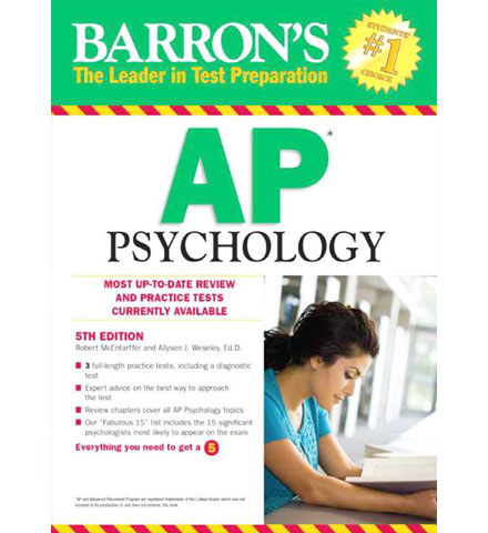 فایل کتاب AP Psychology 5th Edition