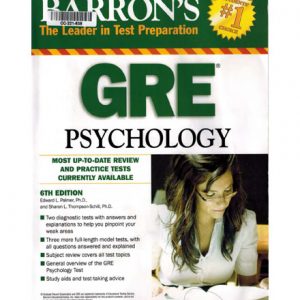 فایل کتاب Barron's GRE Psychology
