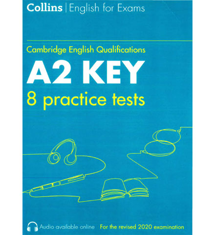 فایل کتاب Collins Cambridge A2 Key 8 Practice Tests