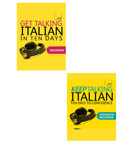 پکیج آموزش صوتی Get Talking Italian in Ten Days و Keep Talking Italian