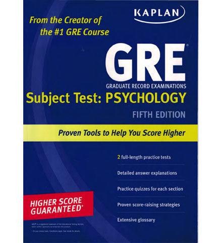 فایل کتاب Kaplan's GRE Subject Test Psychology