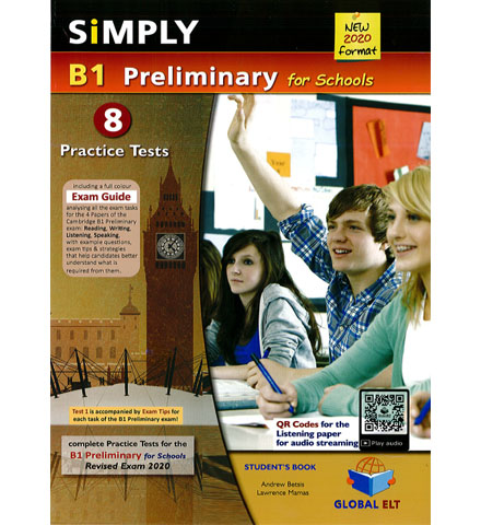 فایل کتاب Simply B1 Preliminary for Schools 8 Practice Tests