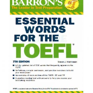 فایل کتاب Essential Words for the TOEFL