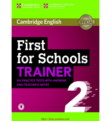 فایل کتاب First for Schools Trainer 2