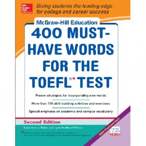 فایل کتاب McGraw-Hill Education 400 Must-Have Words for the TOEFL