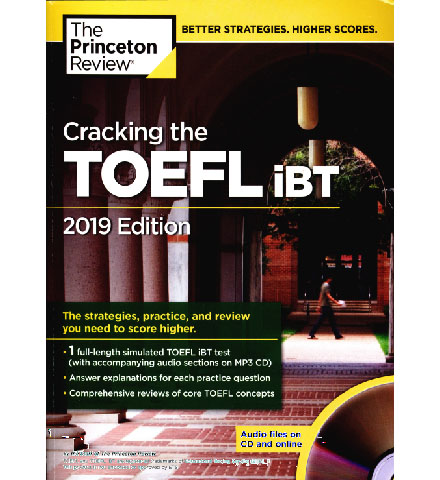 فایل کتاب Princeton Cracking The TOEFL iBT 2019