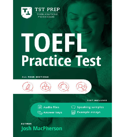فایل کتاب TST Prep - TOEFL iBT Practice Test 2020