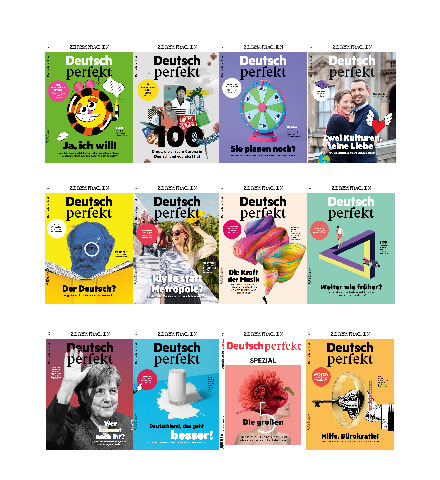 پکیج مجلات آموزش زبان آلمانی Deutsch Perfekt 2021