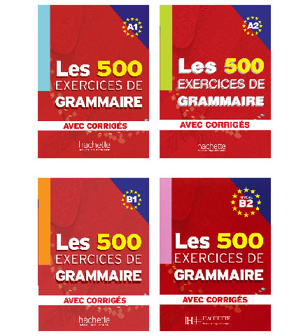 پکیج کتاب های Les 500 Exercices de Grammaire