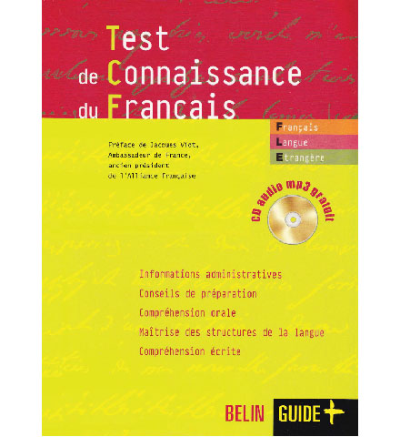 فایل کتاب Test de Connaissance du Francais
